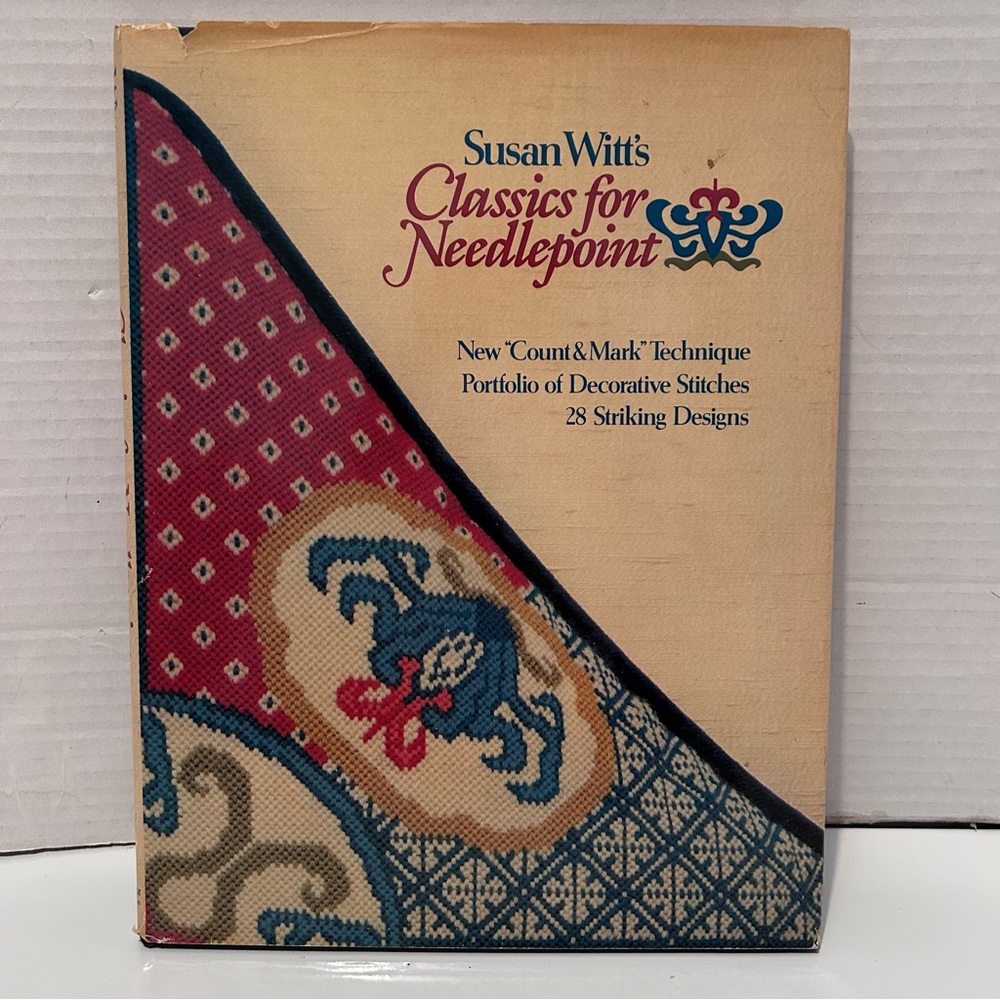 Susan Witts Classics for Needlepoint HARDCOVER
